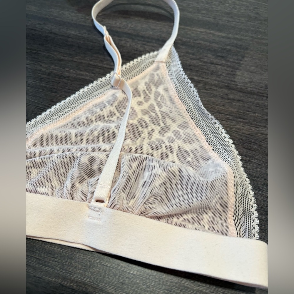 Unlined Leopard Bra XLarge - Picture 5 of 8